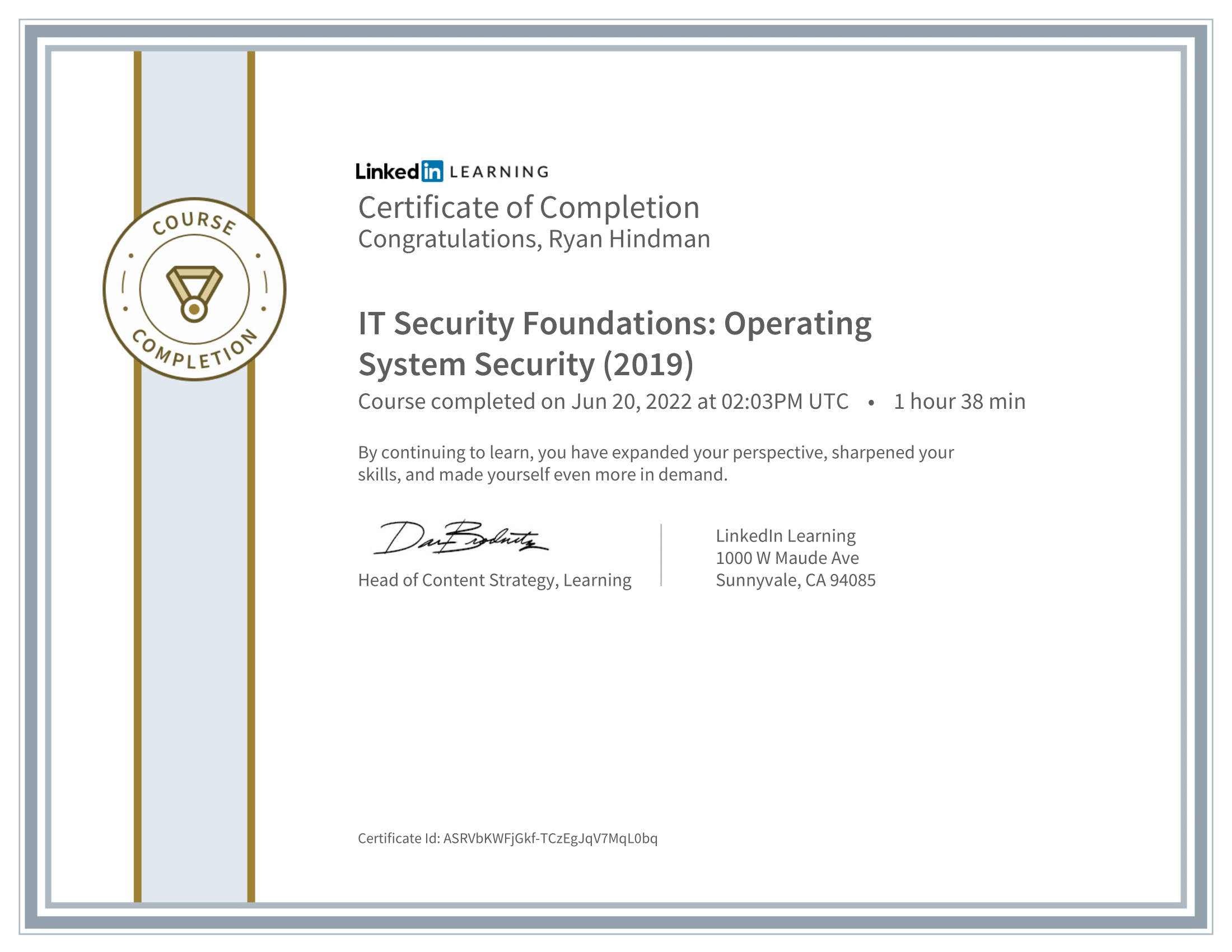 IT Security Foundations Operating System Security